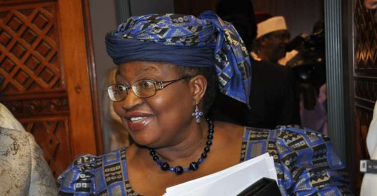 MINISTER OF FINANCE AND COORDINATING MINISTER OF THE ECONOMY, DR. (MRS.) NGOZI OKONJO-IWEALA