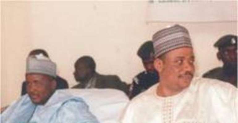 PHOTO: KANO STATE DEPUTY GOVERNOR, ALHAJI ABDULLAHI TIJANI GWARZO (R).