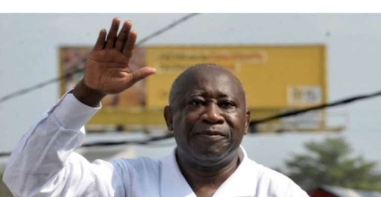 PHOTO: INCUMBENT PRESIDENT OF IVORY COAST, MR LAURENT GBAGBO.