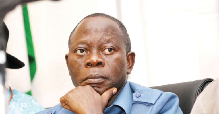 Edo State Governor, 
Comrade Adams Oshiomhole