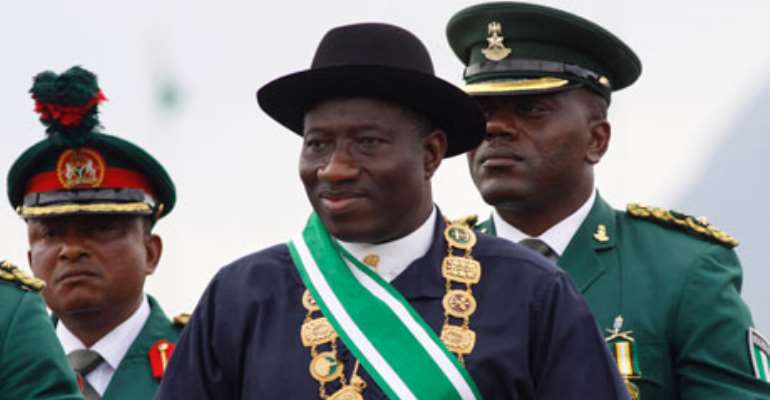 Nigerian President Goodluck Ebele Jonathan