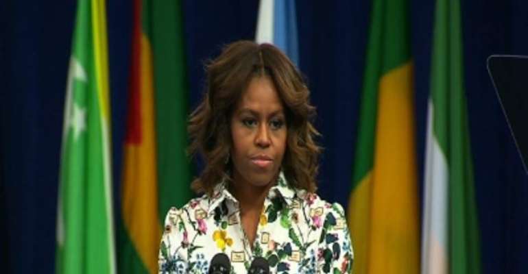 Michelle Obama: Obama: ‘Blood of Africa runs through my veins’