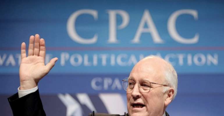 PHOTO: FORMER UNITED STATES VICE PRESIDENT DICK CHENEY.