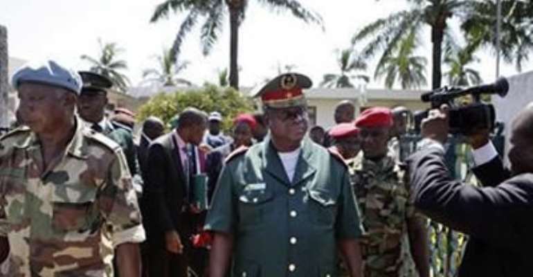 GUINEA-BISSAU ARMED FORCES HEAD GENERAL ANTONIO INDJAI (C)
