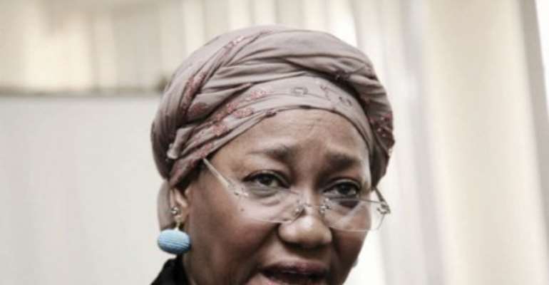 PHOTO: EFCC CHAIRMAN MRS. FARIDA WAZIRI.