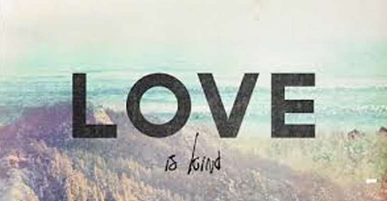 Love is kind 