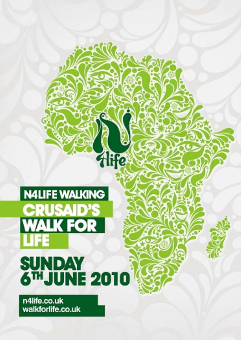 N4LIFE Walk For Life Flyer Front