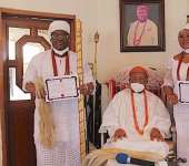 Conferment Of Chieftaincy Title To IGP Ogbonna Onovo (Rtd.)