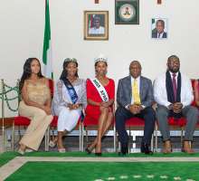 Miss Africa Great Britain Pays Courtesy Call On The Nigerian High Commissioner