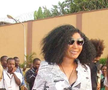 Singer SHE-BABY(above), she was once rumoured to be dating married Juju singer Dele Taiwo