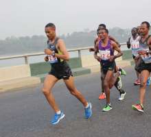 Abraham Kipton, Sharabutu Philibus, Debebe Tolosa, Halima Hussein Kayo, Dinatu Yohanna, Others #RunLagos At The Access Bank Lagos City Marathon
