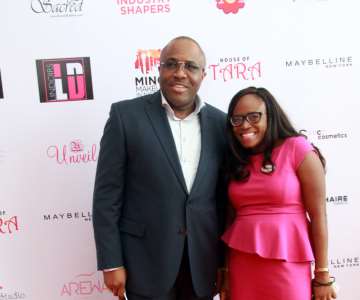 IDY ENANG OF L''OREAL AND FUNKE BUCKNOR OF ZAPPHIRE