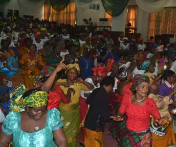 Cross-section of Women at the Mothers'' Summit held Friday at Women Development Centre, Awka