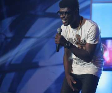 NIGERIAN IDOL 5 CONTESTANT, DAVID PERFORMING DURING THE GROUP STAGE PERFORMANCE AT THE OMG DREAM STUDIOS IN LAGOS AT THE WEEKEND