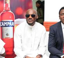 HAPPENING NOW: Falz, Banky W, D'Banj, Kaffy, Others In Attendance As 2face Bags Campari Deal