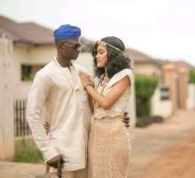 Official Photos from Actress Sonia Ibrahim and Collins Taabazuing Gorgeous Traditional Wedding