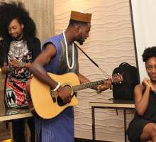 Denrele Edun, Denola Grey, Zina Anumudu, Bayo Oke-Lawal, and more at the 'eXploring' launch hangout in Lagos