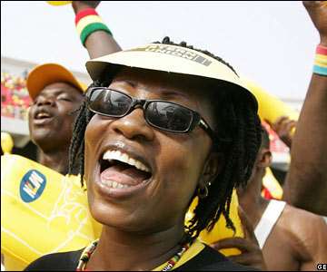 Ghana 2-1 Nigeria: Ghana fans are in good spirits ahead of the Africa Cup of Nations quarter-final match
