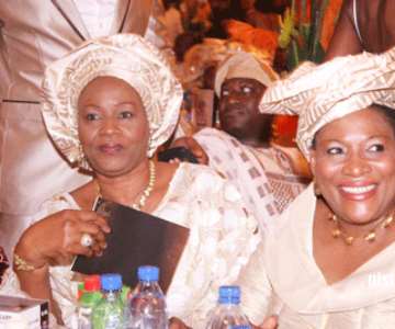 wife of Late Bashorun MKO Abiola, Bisi and Chief Mrs.Kemi Nelson a former Commissioner in Lagos State<br/>