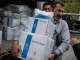 WFP/Marco Frattini: Aid is distributed to displaced families in northern Lebanon
   