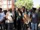 Protesters march against illegal immigration in Pretoria, South Africa, on April 28. Press freedom groups have called for an end to the harassment of journalists covering their activities, ahead of planned protests 