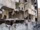 UNICEF/Fouad Choufany: A residential neighbourhood in Beirut, Lebanon, shows the signs of missile attacks